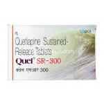 キュエルSR 300, セロクエルジェネリック,クエチアピン 300mg  徐放性錠 箱